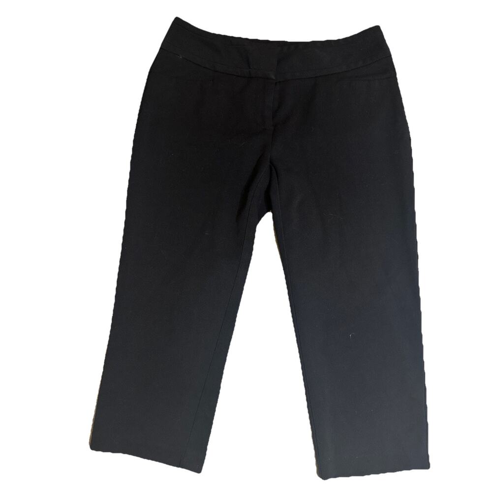 Maurices Womens I am Smart Capris Black Size 1/2